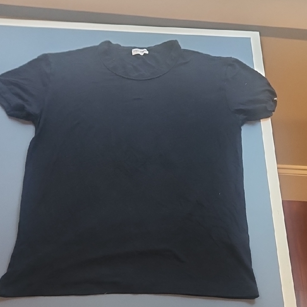 Dolce & Gabbana Black Short Sleeve Tee